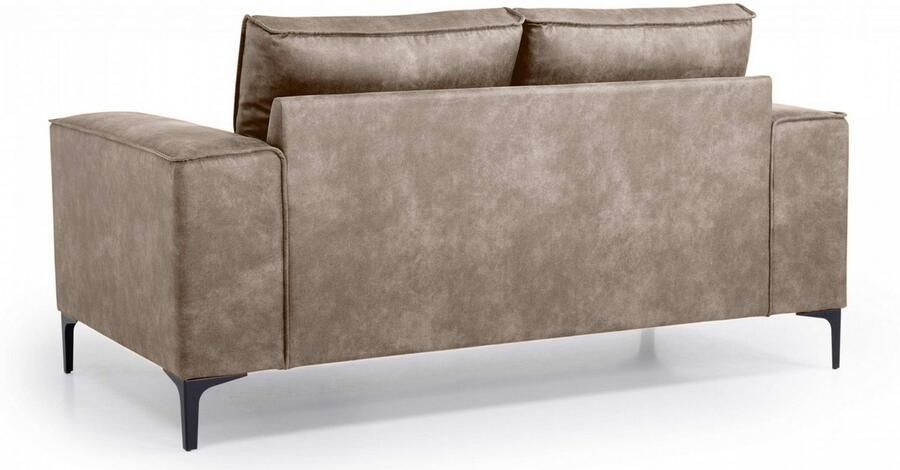 Places of Style 2-zitsbank Compact bank Oland structuur platweefsel luxe microvezel bouclé - Foto 7