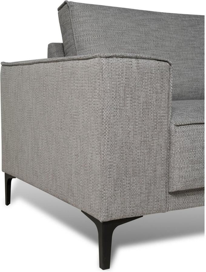 Places of Style 2-zitsbank Compact bank Oland structuur platweefsel luxe microvezel bouclé - Foto 3