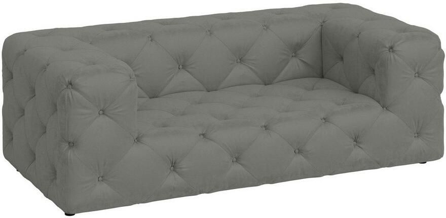 Places of Style 2-zitsbank FOLLINA 2-zits bank met klassieke chesterfield knoopverwerking - Foto 3