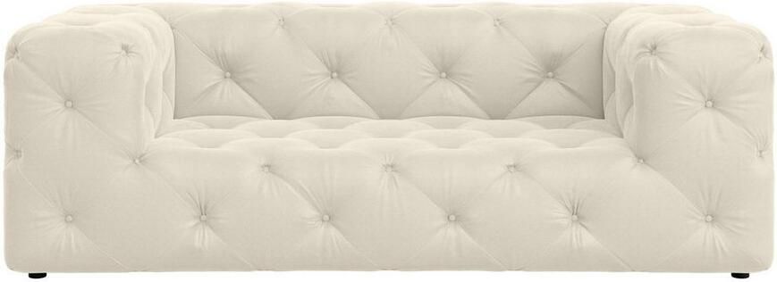 Places of Style 2-zitsbank FOLLINA 2-zits bank met klassieke chesterfield knoopverwerking - Foto 6