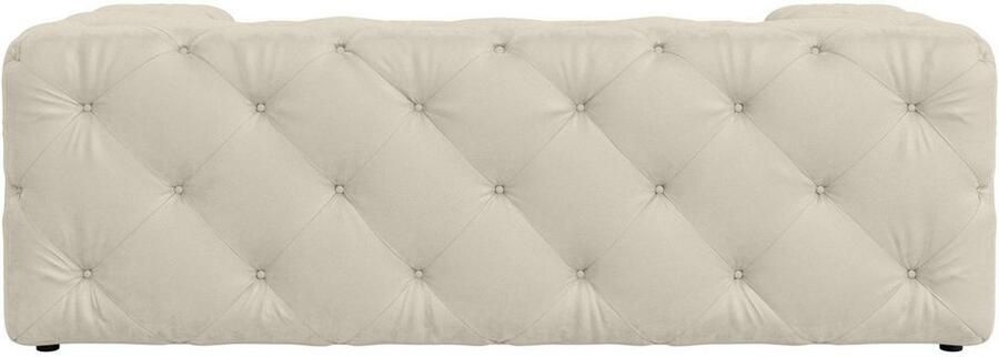 Places of Style 2-zitsbank FOLLINA 2-zits bank met klassieke chesterfield knoopverwerking - Foto 4