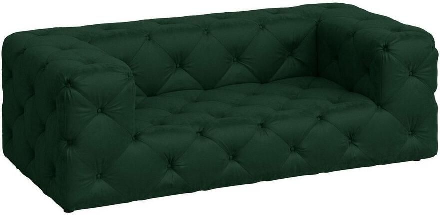 Places of Style 2-zitsbank FOLLINA 2-zits bank met klassieke chesterfield knoopverwerking - Foto 3