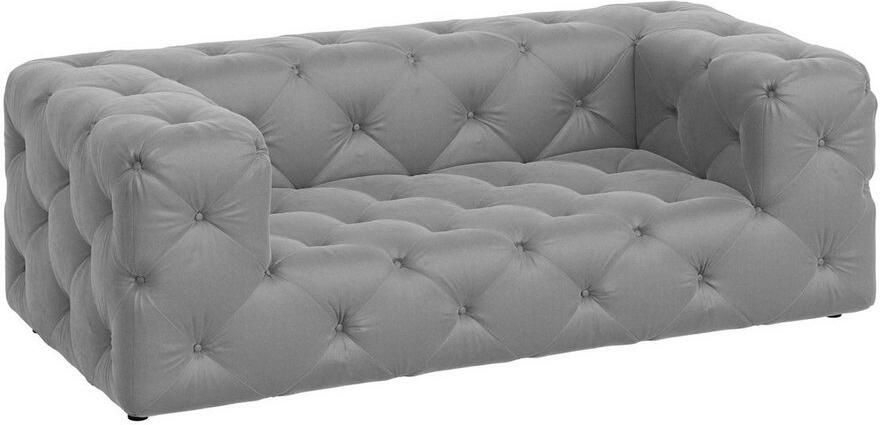 Places of Style 2-zitsbank FOLLINA 2-zits bank met klassieke chesterfield knoopverwerking - Foto 3