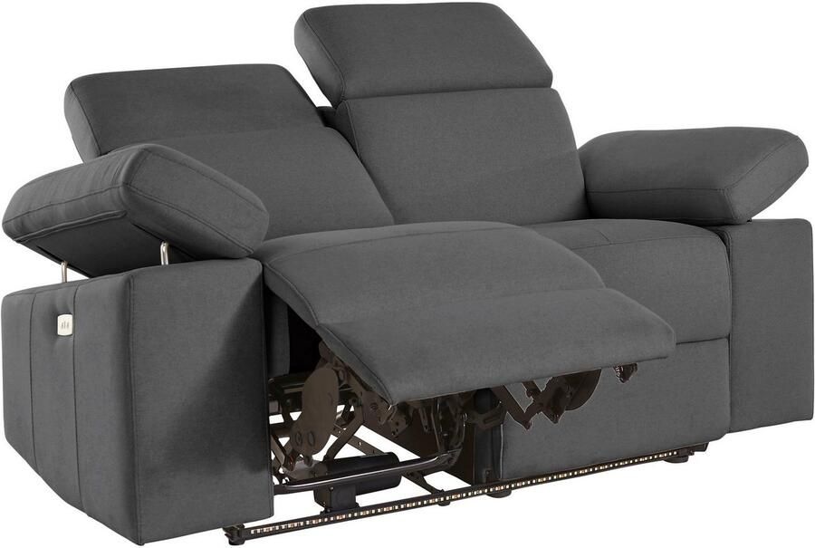 Places of Style 2-zitsbank Kilado met relaxfunctie verstelbare armleuning verstelbare hoofdsteun - Foto 7