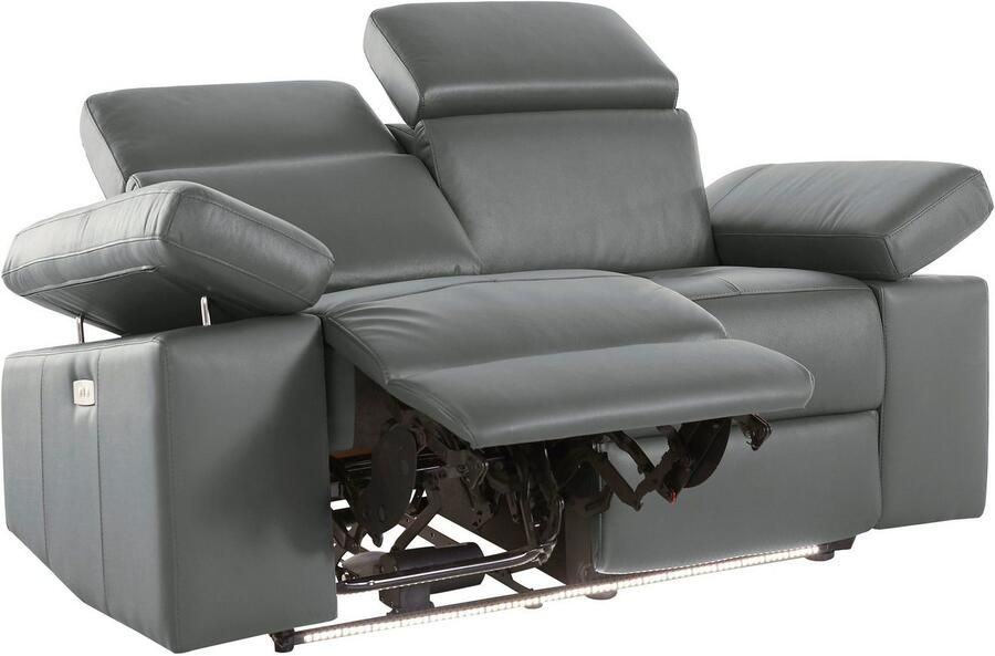 Places of Style 2-zitsbank Kilado met relaxfunctie verstelbare armleuning verstelbare hoofdsteun - Foto 11