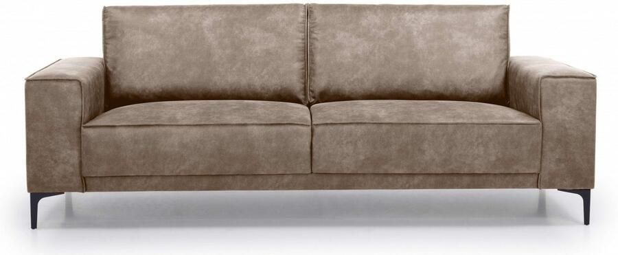 Places of Style 3-zitsbank 3-zits bank Oland structuur platweefsel luxe microvezel bouclé - Foto 7