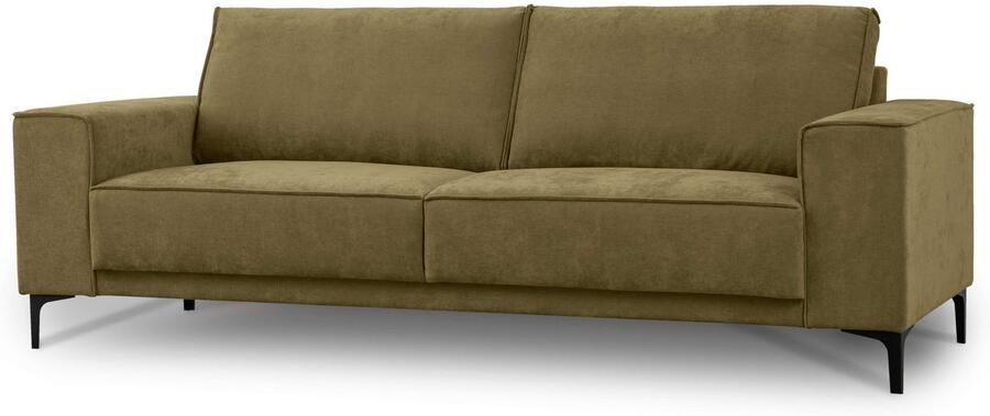 Places of Style 3-zitsbank 3-zits bank Oland structuur platweefsel luxe microvezel bouclé - Foto 7