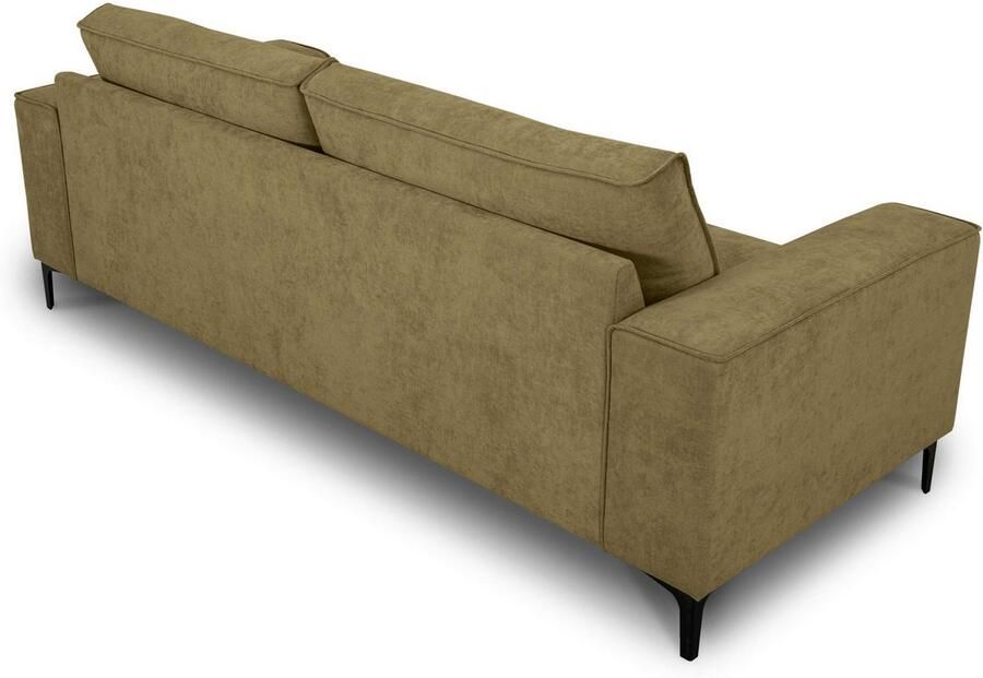 Places of Style 3-zitsbank 3-zits bank Oland structuur platweefsel luxe microvezel bouclé - Foto 3