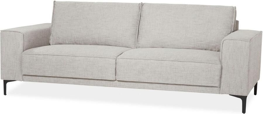 Places of Style 3-zitsbank 3-zits bank Oland structuur platweefsel luxe microvezel bouclé - Foto 5