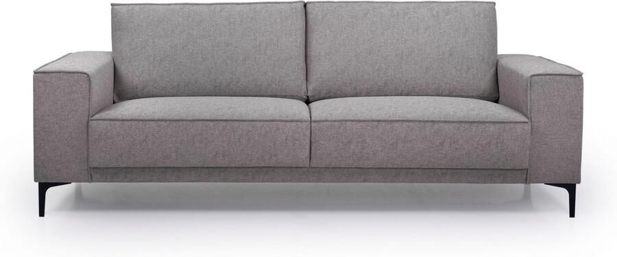 Places of Style 3-zitsbank 3-zits bank Oland structuur platweefsel luxe microvezel bouclé - Foto 7