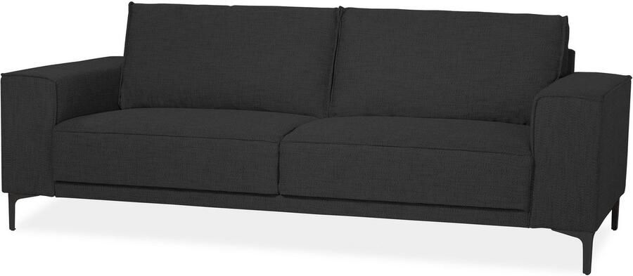 Places of Style 3-zitsbank 3-zits bank Oland structuur platweefsel luxe microvezel bouclé - Foto 5