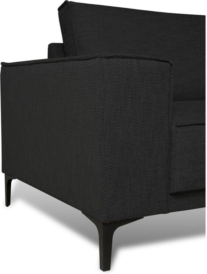 Places of Style 3-zitsbank 3-zits bank Oland structuur platweefsel luxe microvezel bouclé - Foto 3