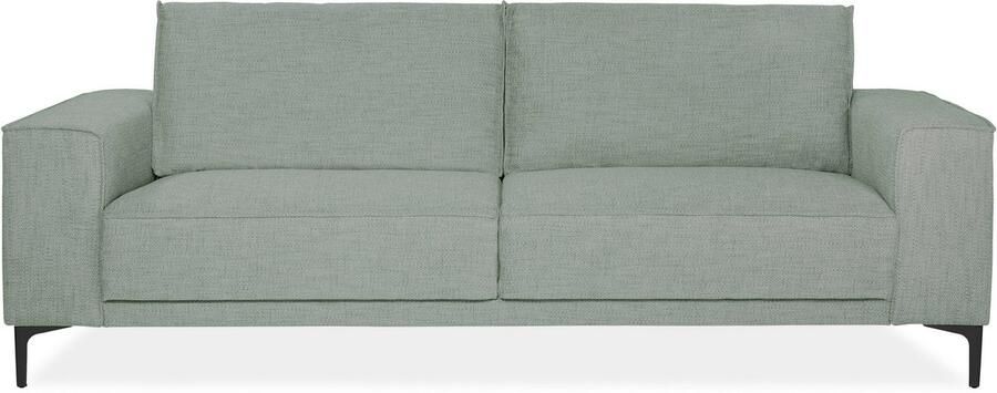 Places of Style 3-zitsbank 3-zits bank Oland structuur platweefsel luxe microvezel bouclé - Foto 6