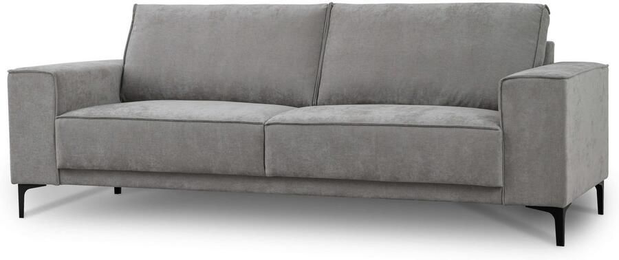 Places of Style 3-zitsbank 3-zits bank Oland structuur platweefsel luxe microvezel bouclé - Foto 6