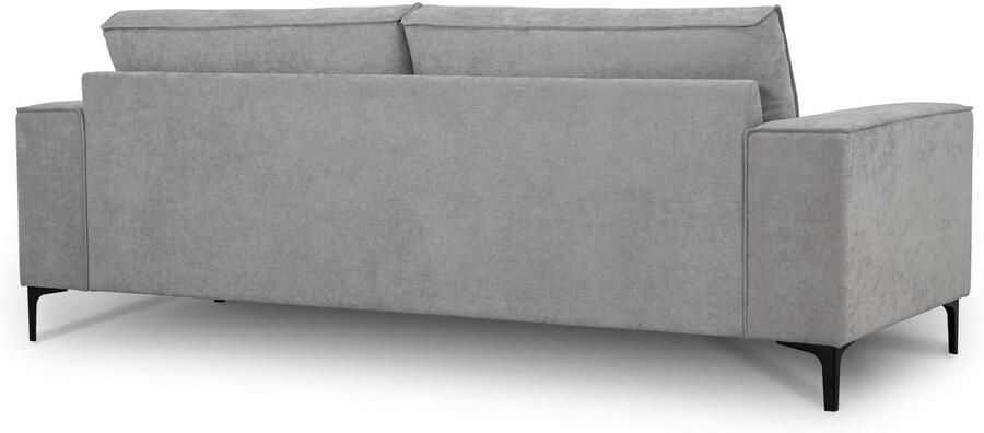 Places of Style 3-zitsbank 3-zits bank Oland structuur platweefsel luxe microvezel bouclé - Foto 5