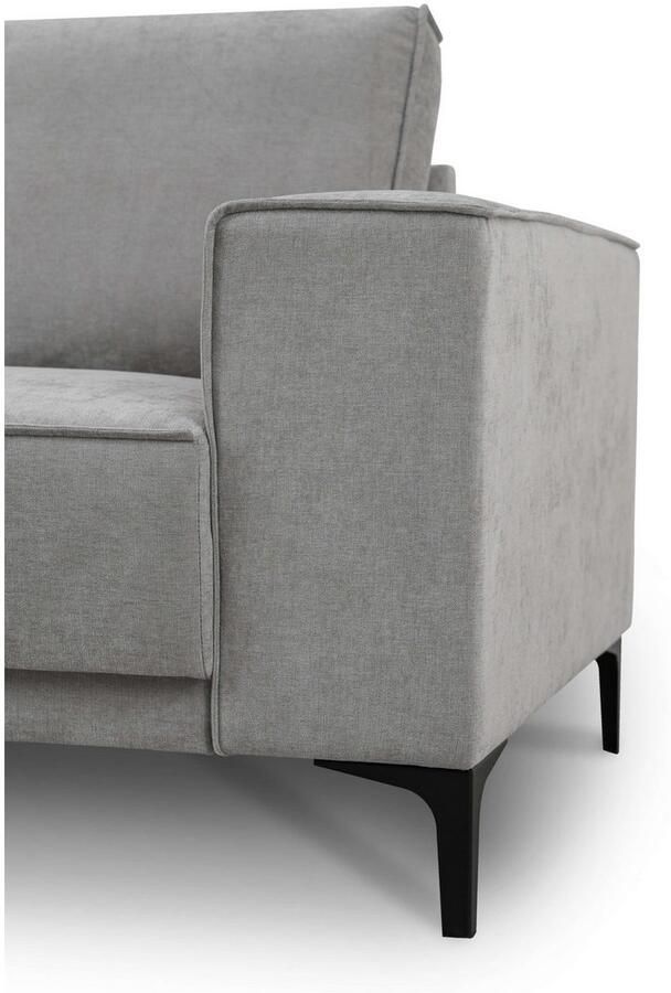 Places of Style 2-zitsbank Compact bank Oland structuur platweefsel luxe microvezel bouclé - Foto 3