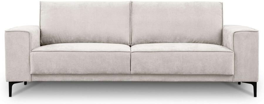 Places of Style 3-zitsbank 3-zits bank Oland structuur platweefsel luxe microvezel bouclé - Foto 6