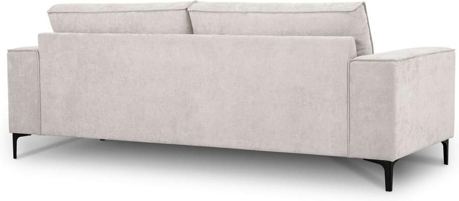 Places of Style 3-zitsbank 3-zits bank Oland structuur platweefsel luxe microvezel bouclé - Foto 5