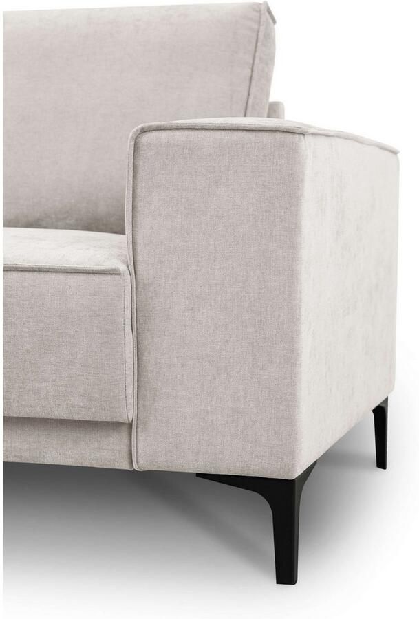 Places of Style 2-zitsbank Compact bank Oland structuur platweefsel luxe microvezel bouclé - Foto 3