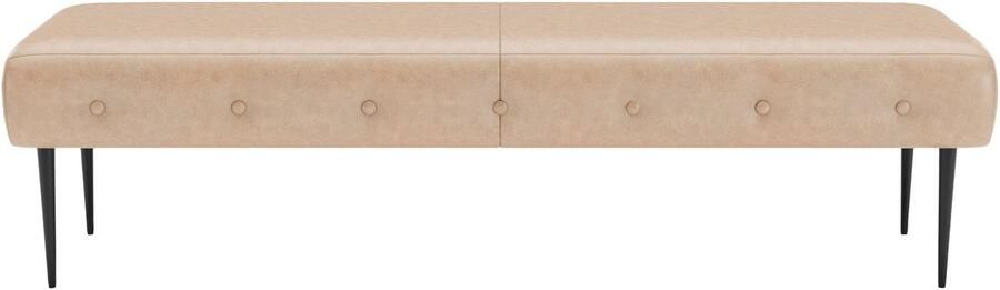 Places of Style 3-zitsbank Amber met capitonnage in verschillende stofsoorten - Foto 5