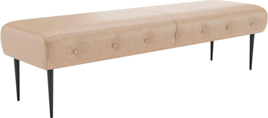 Places of Style 3-zitsbank Amber met capitonnage in verschillende stofsoorten - Foto 4