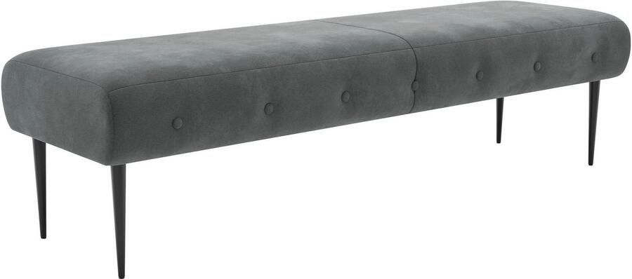 Places of Style 3-zitsbank Amber met capitonnage in verschillende stofsoorten - Foto 4