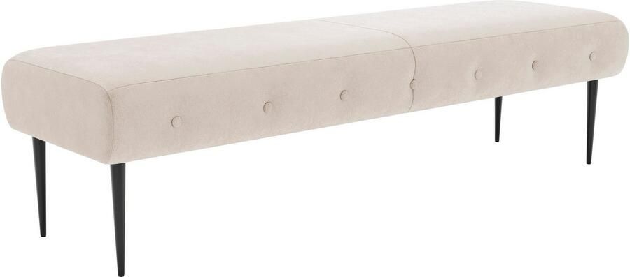 Places of Style 3-zitsbank Amber met capitonnage in verschillende stofsoorten - Foto 4