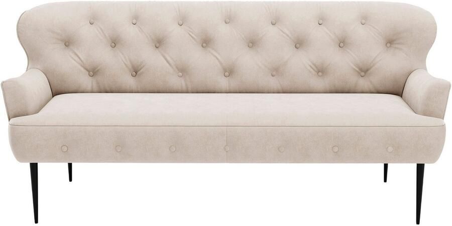 Places of Style 3-zitsbank Amber met capitonnage in verschillende stofsoorten - Foto 6