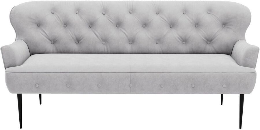 Places of Style 3-zitsbank Amber met capitonnage in verschillende stofsoorten - Foto 6