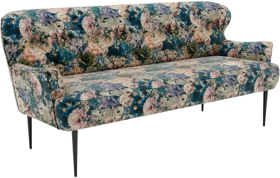 Places of Style 3-zitsbank Amber met capitonnage in verschillende stofsoorten - Foto 4