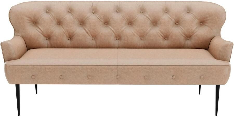 Places of Style 3-zitsbank Amber met capitonnage in verschillende stofsoorten - Foto 6