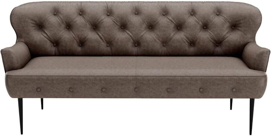 Places of Style 3-zitsbank Amber met capitonnage in verschillende stofsoorten - Foto 6