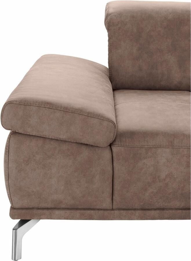 Places of Style 3-zitsbank Caluna met zitdiepte- en hoofdsteunverstelling - Foto 5