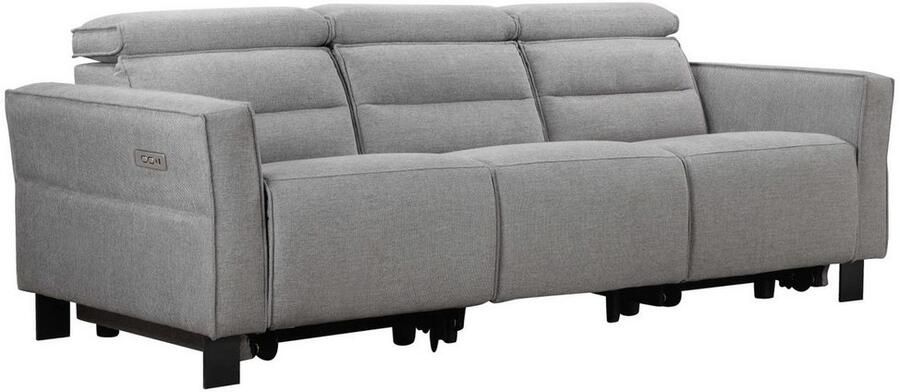 Places of Style 3-zitsbank Carpari 224 cm handmatige of elektrische relaxfunctie in 2 zitplaatsen - Foto 10