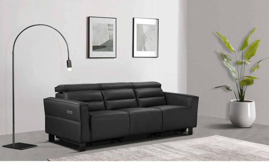 Places of Style 3-zitsbank Carpari 224 cm handmatige of elektrische relaxfunctie in 2 zitplaatsen - Foto 5