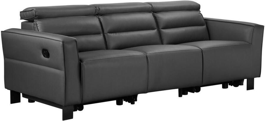 Places of Style 3-zitsbank Carpari 224 cm handmatige of elektrische relaxfunctie in 2 zitplaatsen - Foto 8