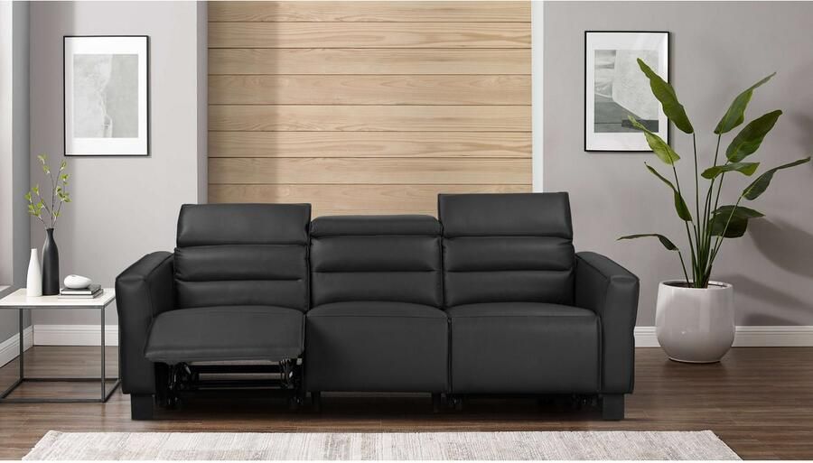 Places of Style 3-zitsbank Carpari 224 cm handmatige of elektrische relaxfunctie in 2 zitplaatsen - Foto 8