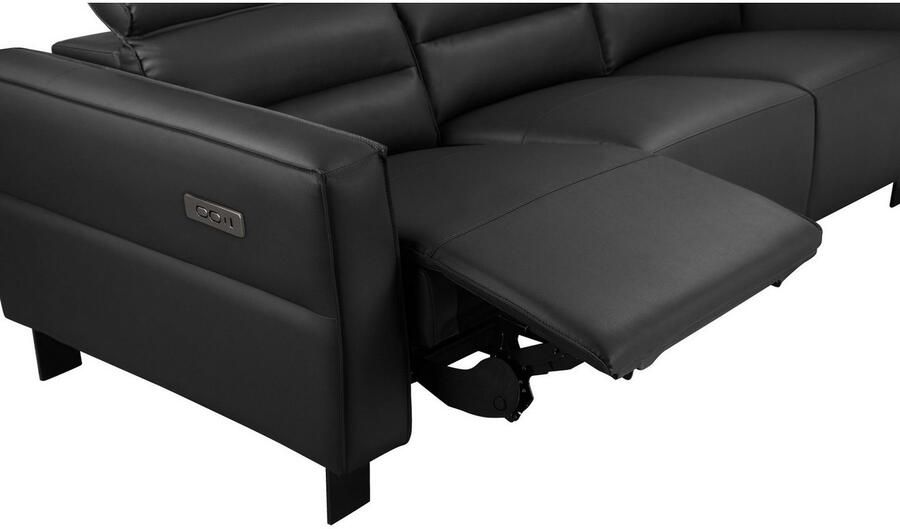 Places of Style 3-zitsbank Carpari 224 cm handmatige of elektrische relaxfunctie in 2 zitplaatsen - Foto 6