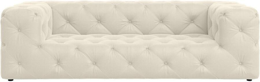 Places of Style 3-zitsbank FOLLINA 3-zits bank met klassieke chesterfield knoopverwerking - Foto 6