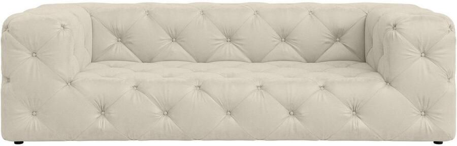 Places of Style 3-zitsbank FOLLINA 3-zits bank met klassieke chesterfield knoopverwerking - Foto 6