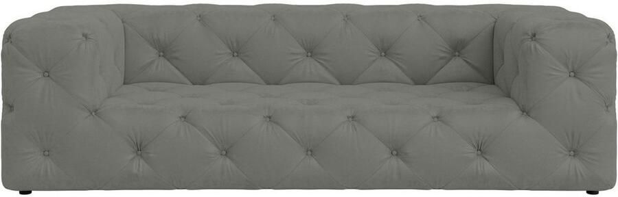 Places of Style 3-zitsbank FOLLINA 3-zits bank met klassieke chesterfield knoopverwerking - Foto 6