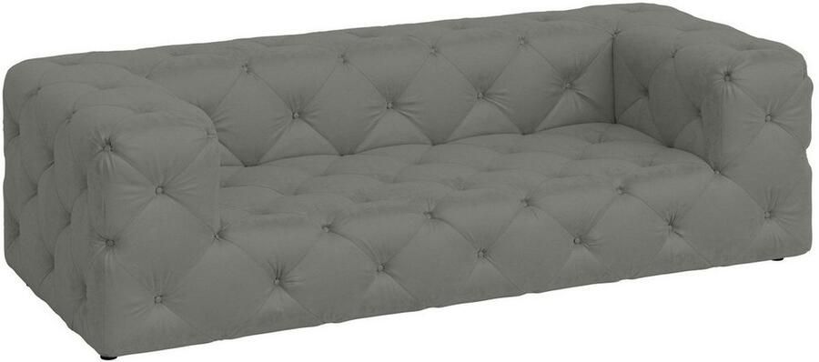 Places of Style 3-zitsbank FOLLINA 3-zits bank met klassieke chesterfield knoopverwerking - Foto 3