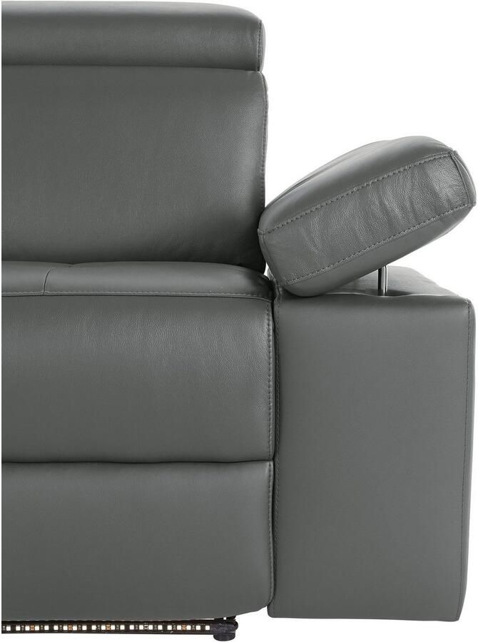 Places of Style 3-zitsbank Kilado met 2x relaxfunctie verstelbare armleuning verstelbare hoofdsteun - Foto 2