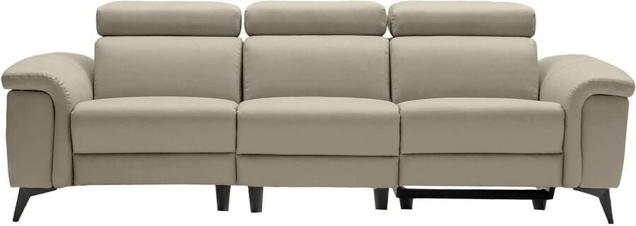 Places of Style 3-zitsbank Marita met elektrische relaxfunctie in de zitting en usb-aansluiting - Foto 7