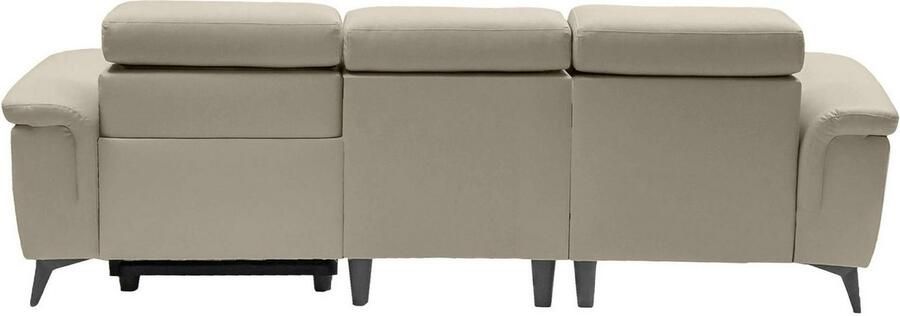 Places of Style 3-zitsbank Marita met elektrische relaxfunctie in de zitting en usb-aansluiting - Foto 6