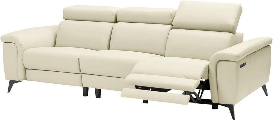 Places of Style 3-zitsbank Marita met elektrische relaxfunctie in de zitting en usb-aansluiting - Foto 4