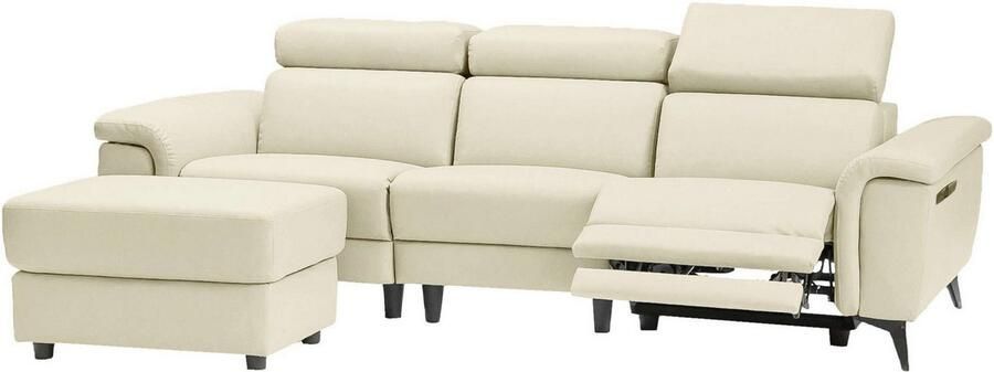 Places of Style 3-zitsbank Marita met elektrische relaxfunctie in de zitting en usb-aansluiting - Foto 5