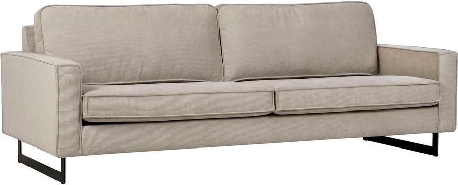 Places of Style 3-zitsbank Maxi-uitvoering Pinto 236 cm cord chenille leerlook - Foto 8