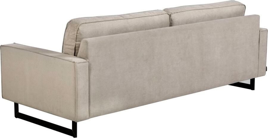 Places of Style 3-zitsbank Maxi-uitvoering Pinto 236 cm cord chenille leerlook - Foto 7