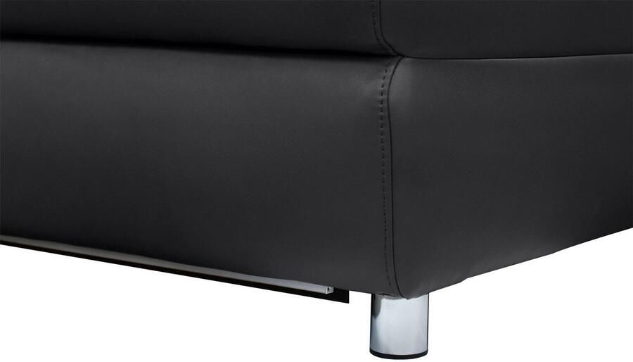 Home affaire 3-zitsbank Pareli 229 cm handmatige en elektrische relaxfunctie in 2 zits USB verstelbare hoofdsteun LED-verlichting in echt leer kunstleer geweven stof - Foto 6